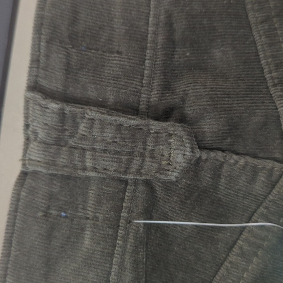 Democracy Natalie Ab Solution Straight Leg Corduroy Dark Green 2P - Picture 9 of 16